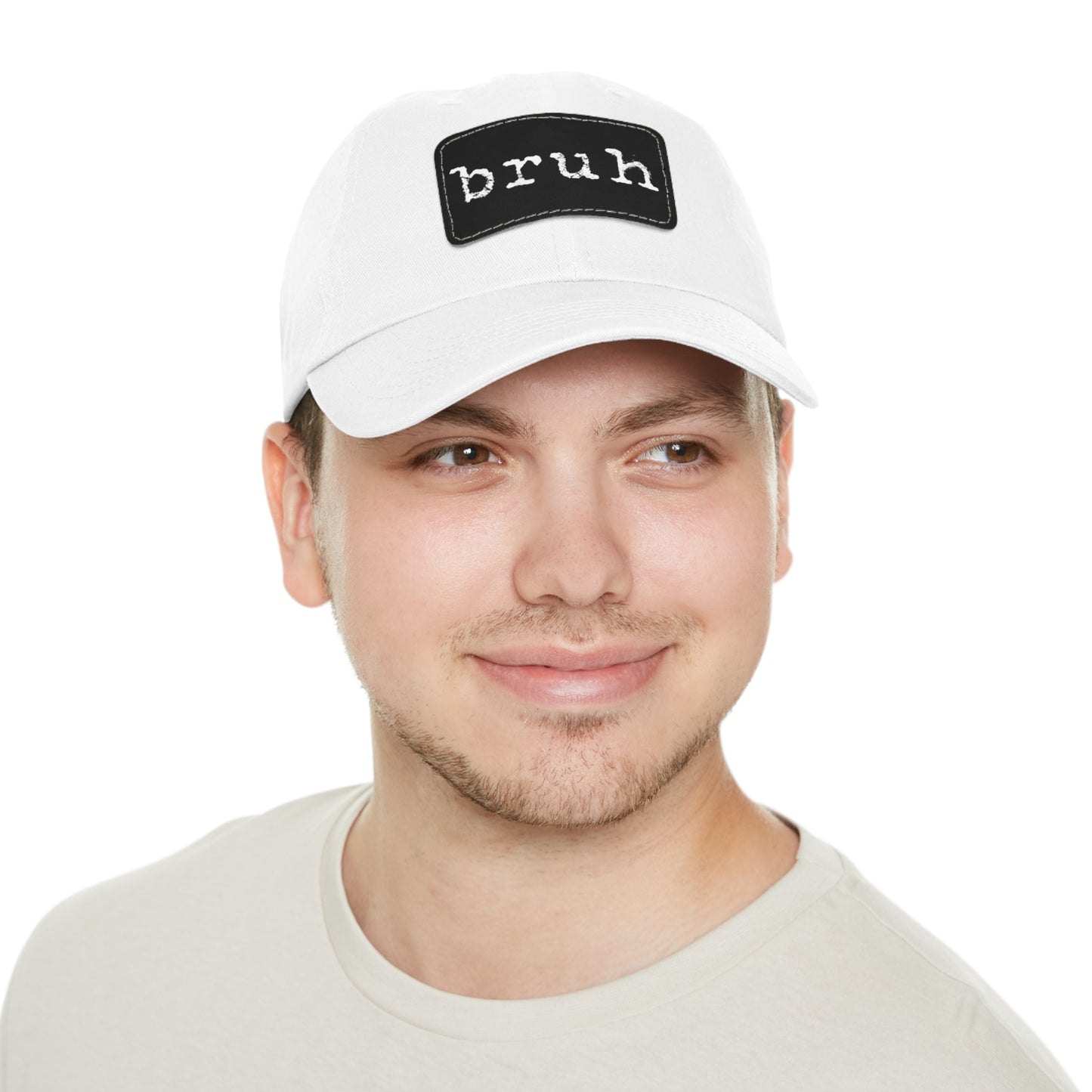 BRUH Cap + Leather Patch