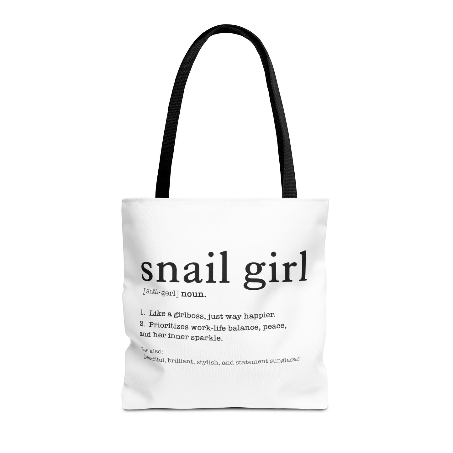 SNAIL GIRL Tote