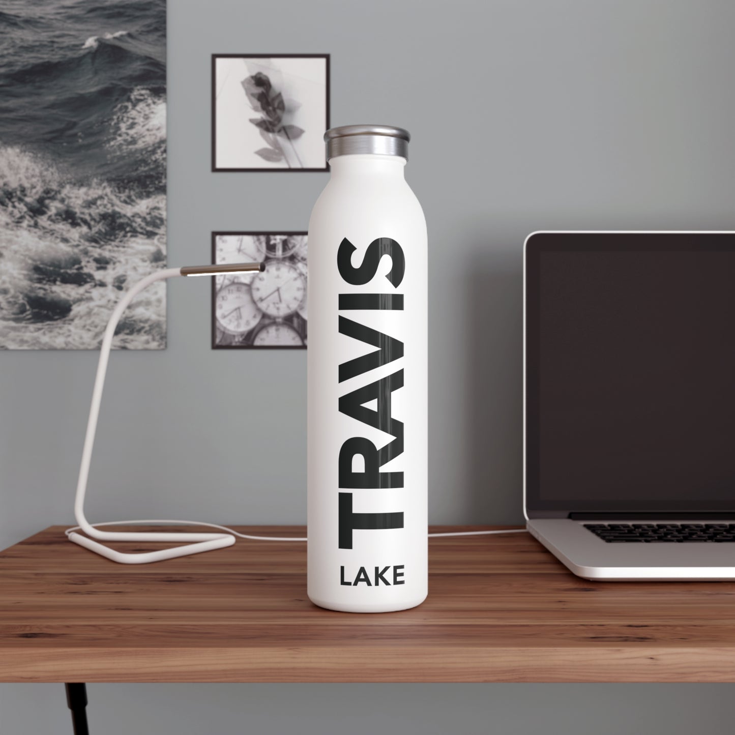 LAKE TRAVIS Slim Water Bottle