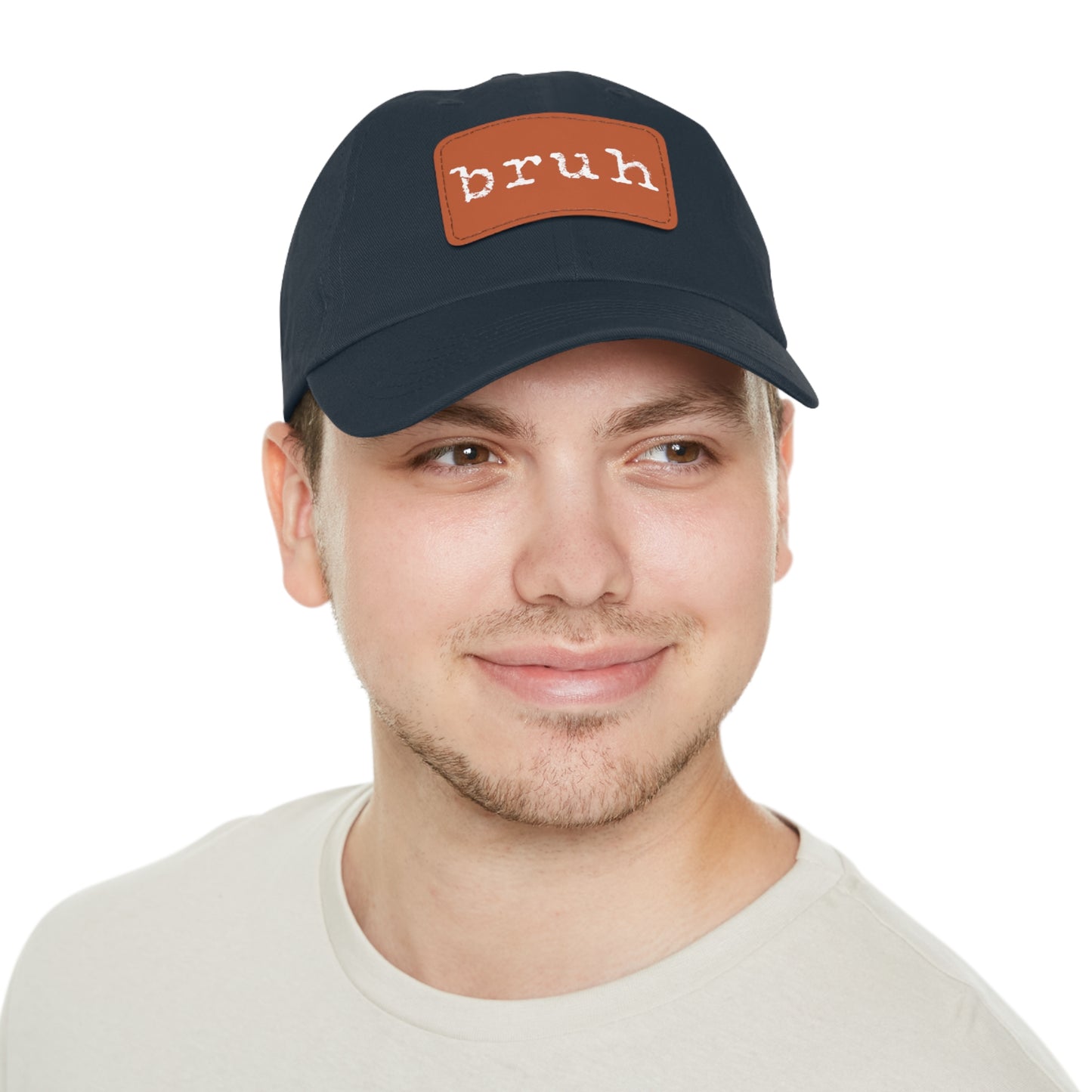 BRUH Cap + Leather Patch