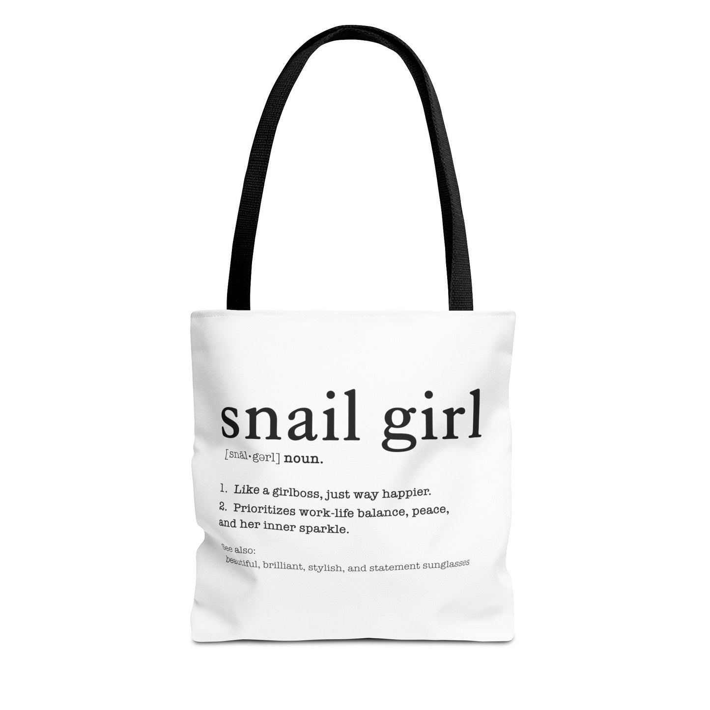 SNAIL GIRL Tote
