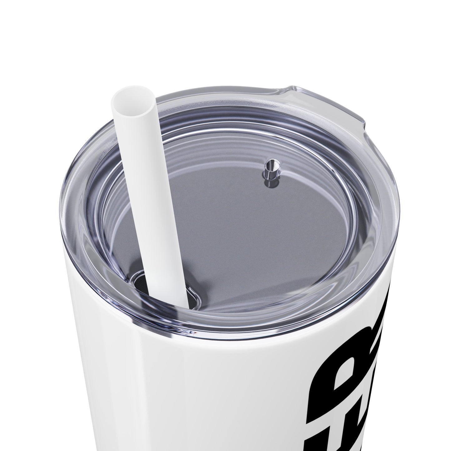 LAKE WATER Skinny Tumbler with Straw