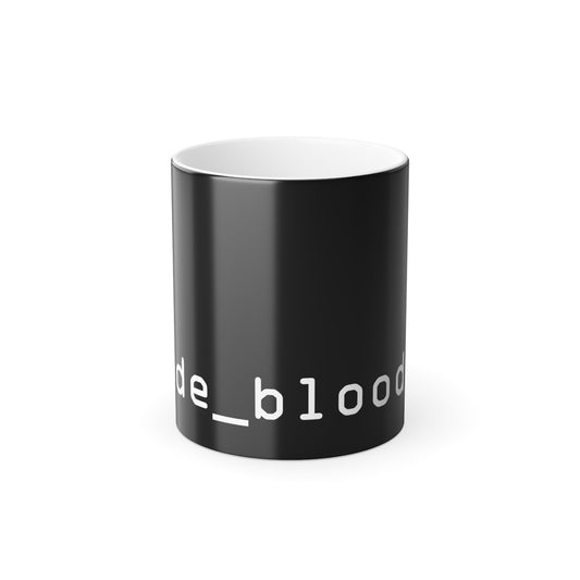 CODE_BLOODED Color-Morphing Mug