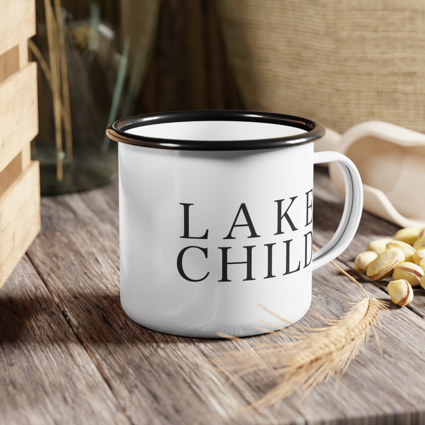 LAKE CHILD Enamel Camp Cup