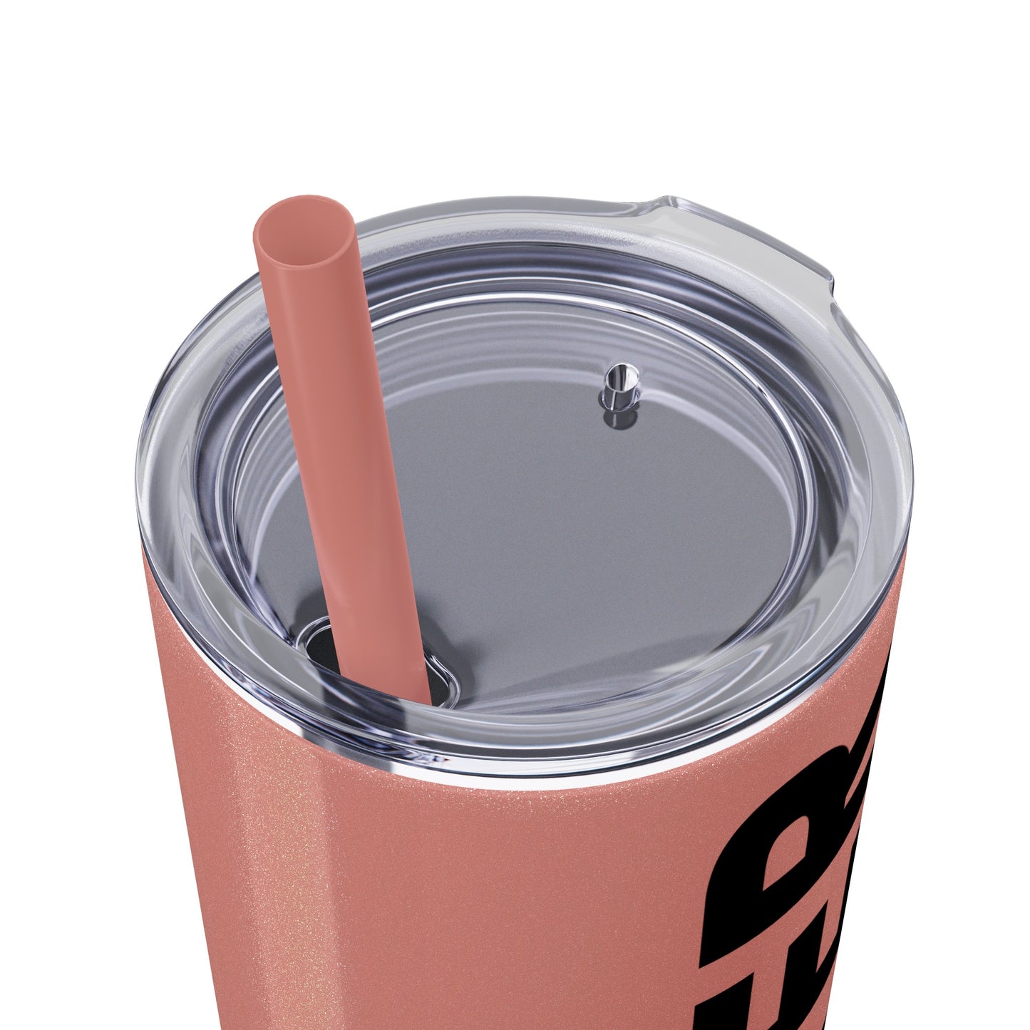 LAKE WATER Skinny Tumbler with Straw