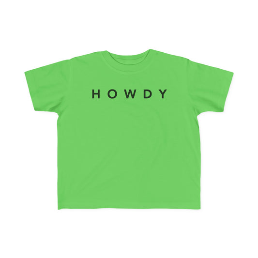 HOWDY Toddler Tee