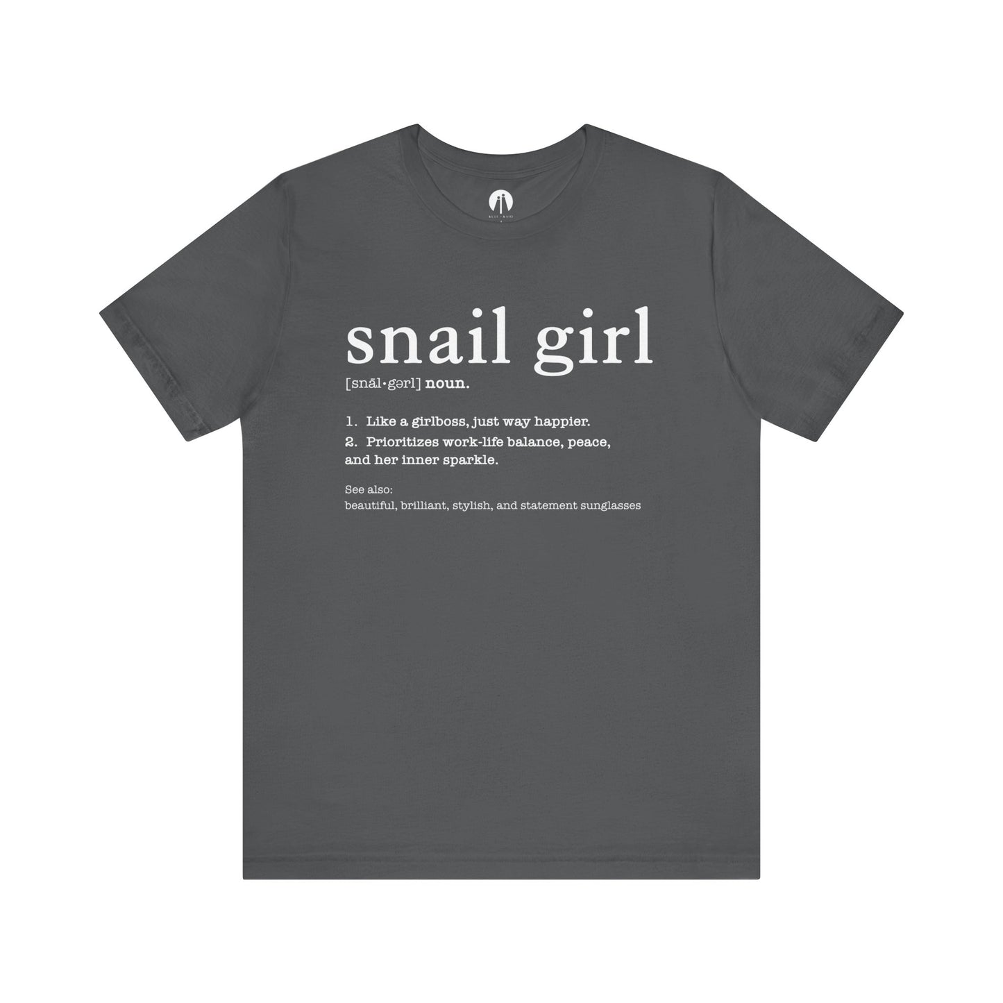 SNAIL GIRL Adult Unisex Tee