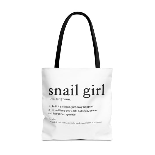 SNAIL GIRL Tote