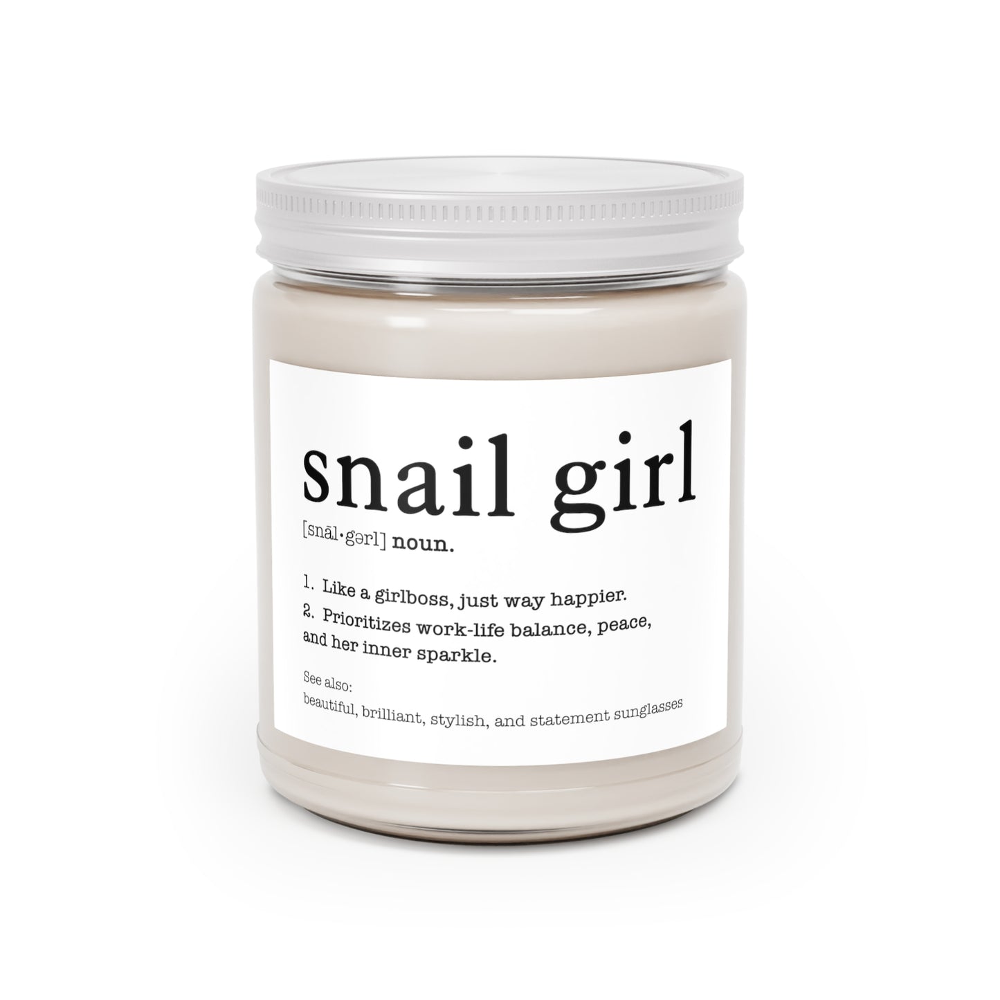 SNAIL GIRL Scented Candle