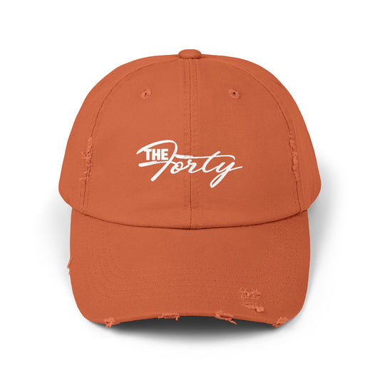 THE FORTY Distressed Cap