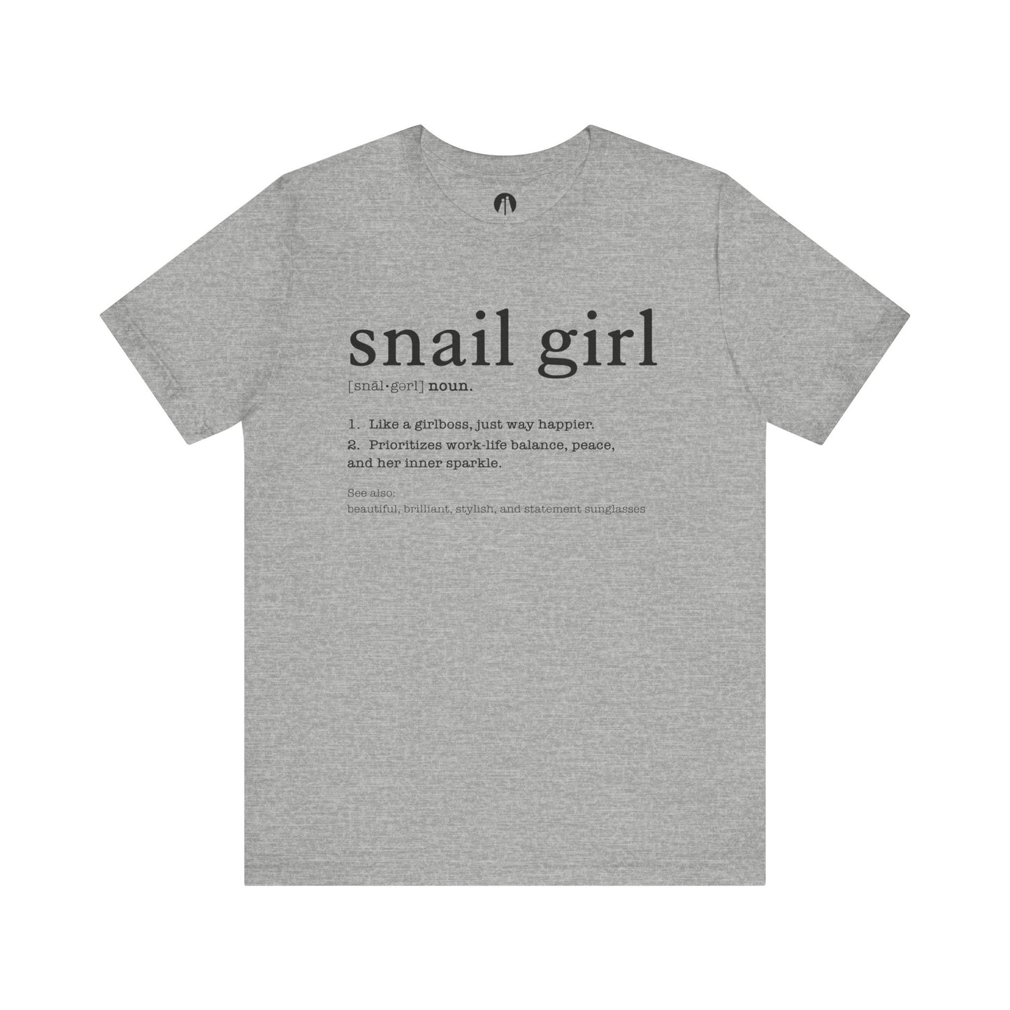 SNAIL GIRL Adult Unisex Tee