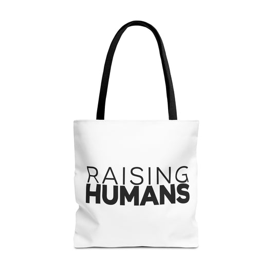 RAISING HUMANS Tote