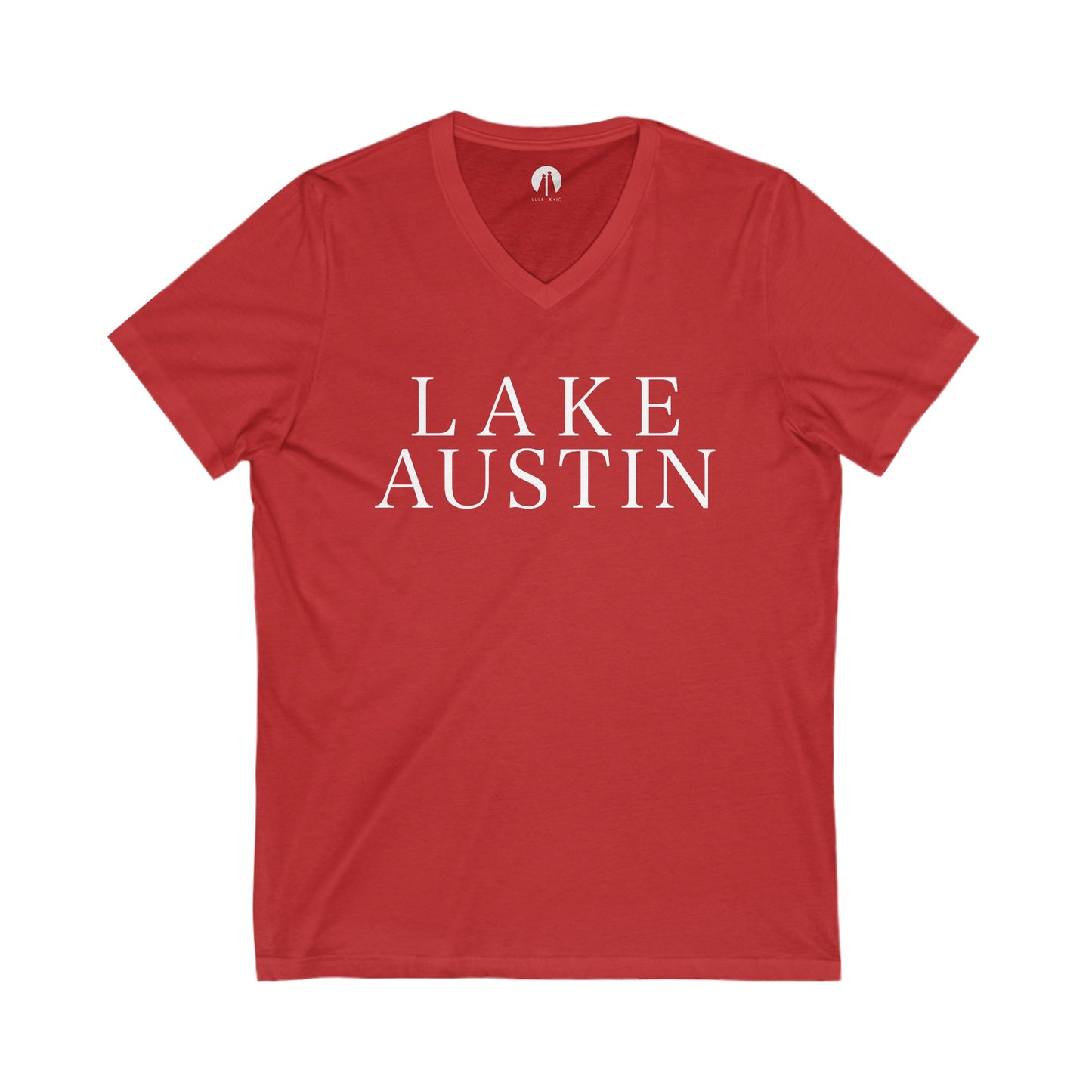 LAKE AUSTIN Adult Unisex V-Neck Tee