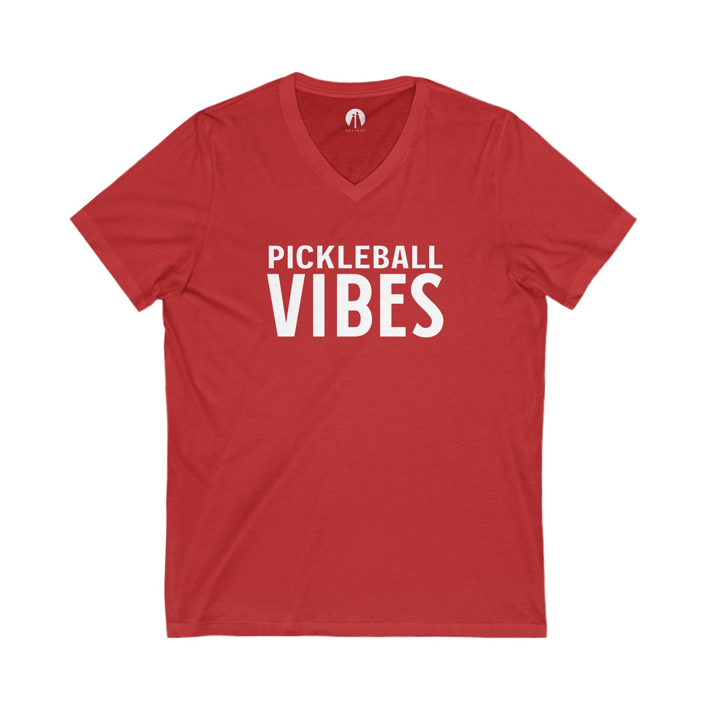 PICKLEBALL VIBES Adult Unisex V-Neck Tee