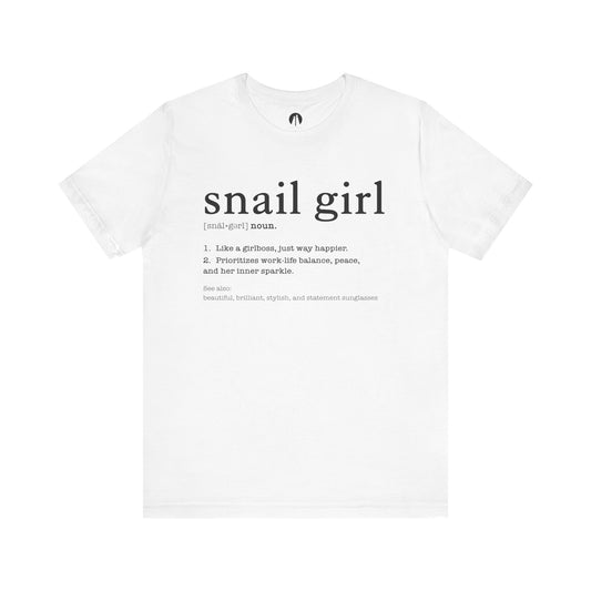 SNAIL GIRL Adult Unisex Tee