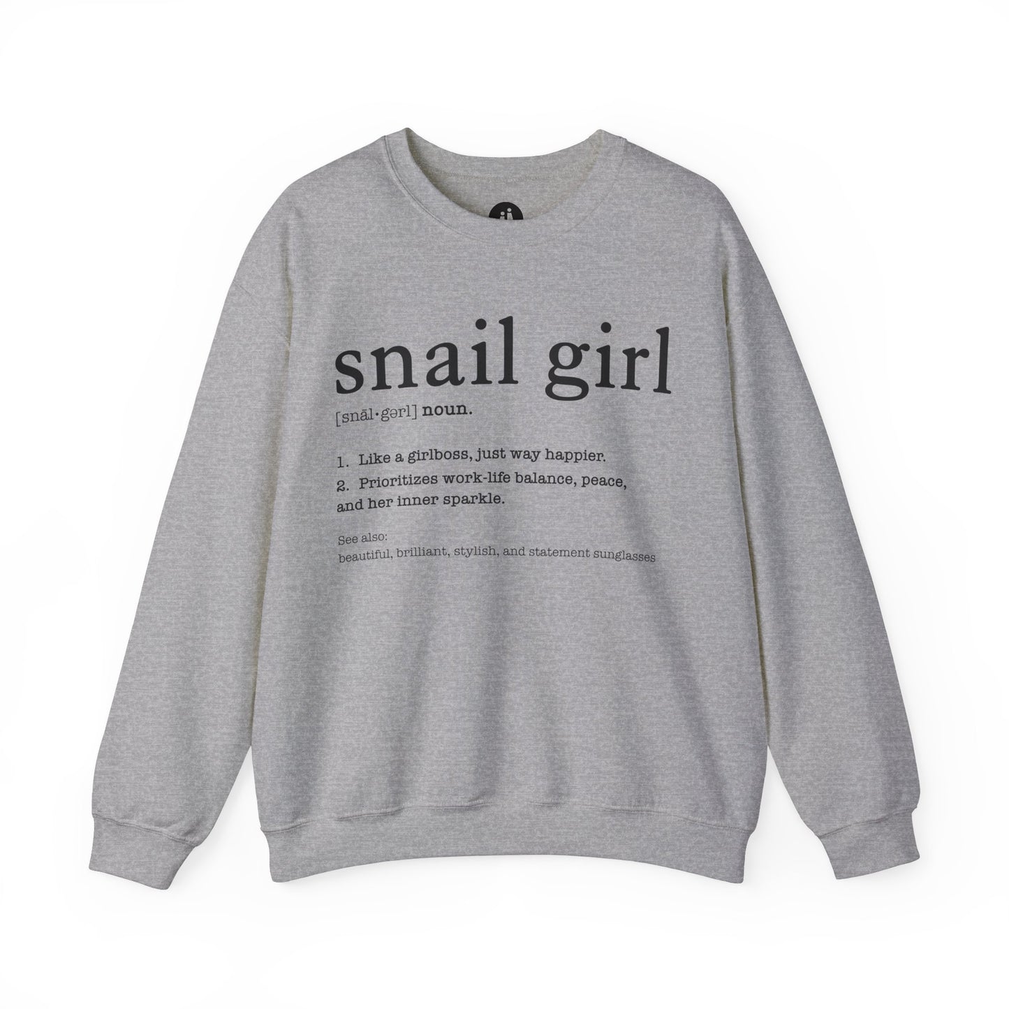 SNAIL GIRL Unisex Heavy Blend™ Crewneck Sweatshirt