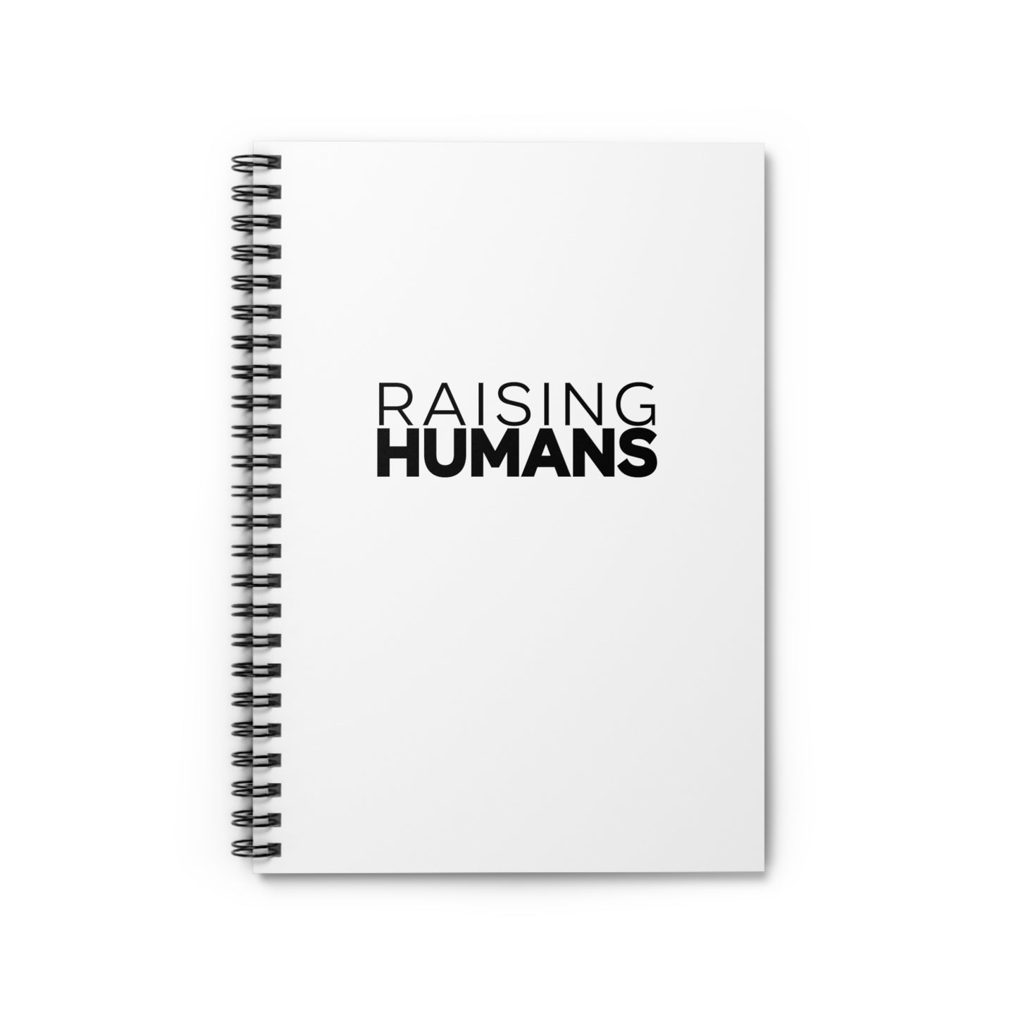 RAISING HUMANS Notebook - Ruled Line