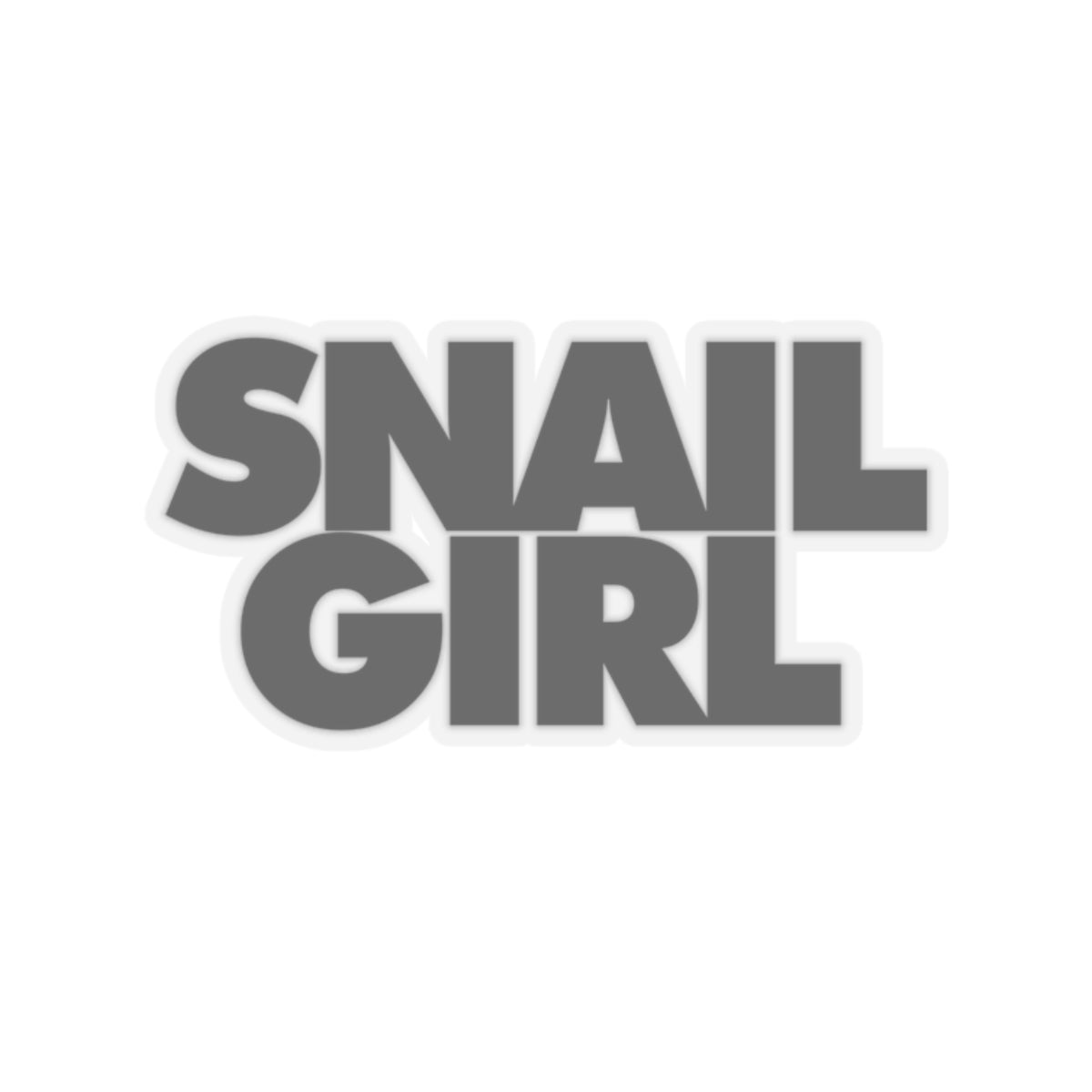 SNAIL GIRL Sticker